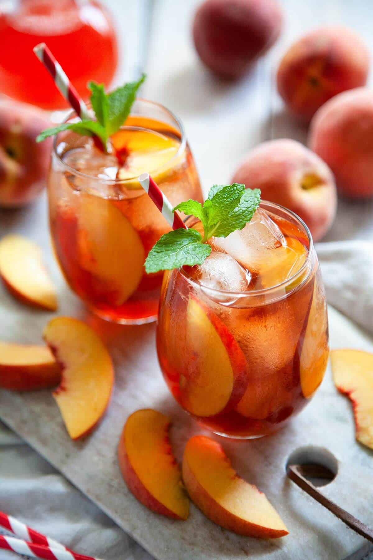 Easy Homemade Peach Iced Tea: Your Perfect Summer Drink